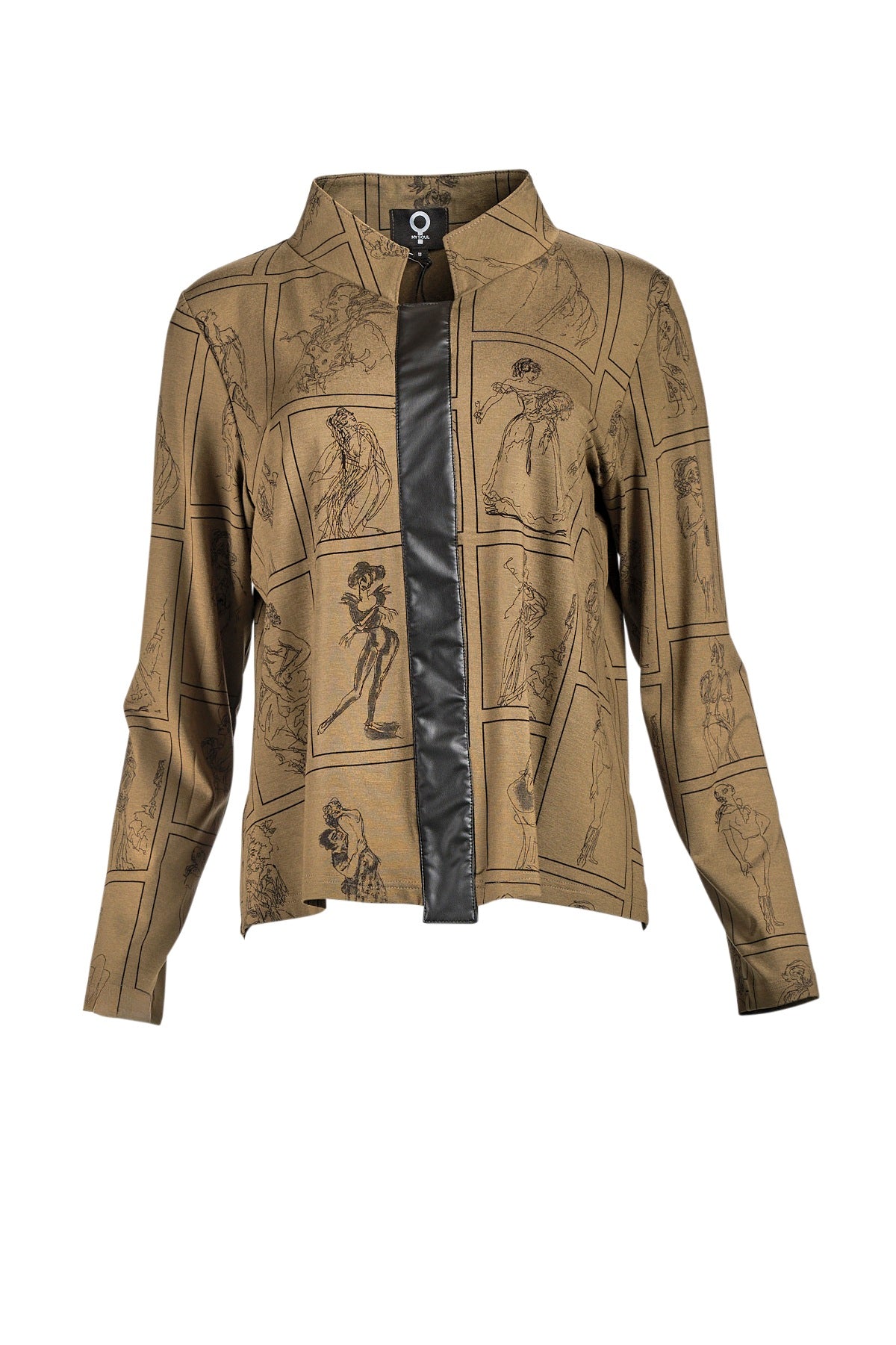 My Soul Cartoon bluse 0149, Army