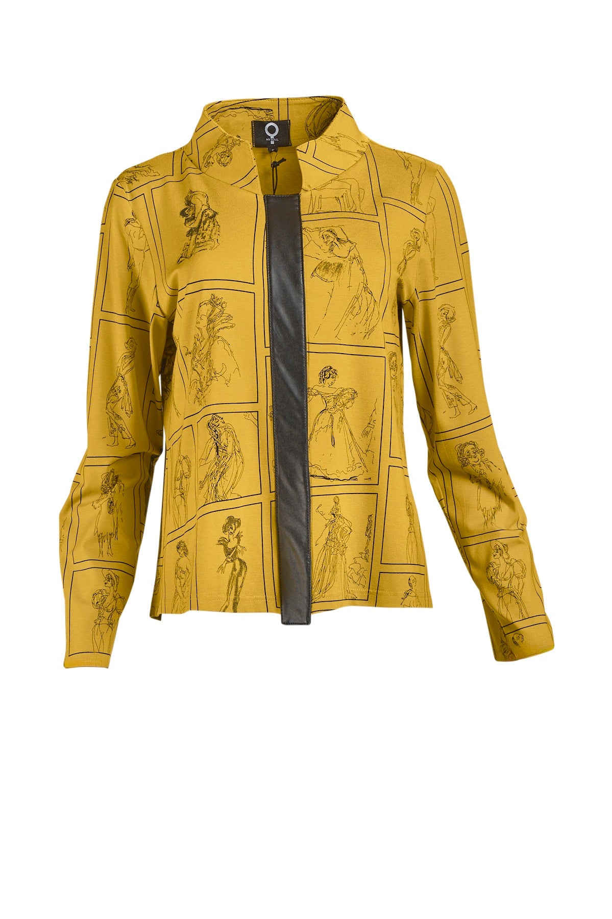 My Soul Cartoon bluse 0149, Honey