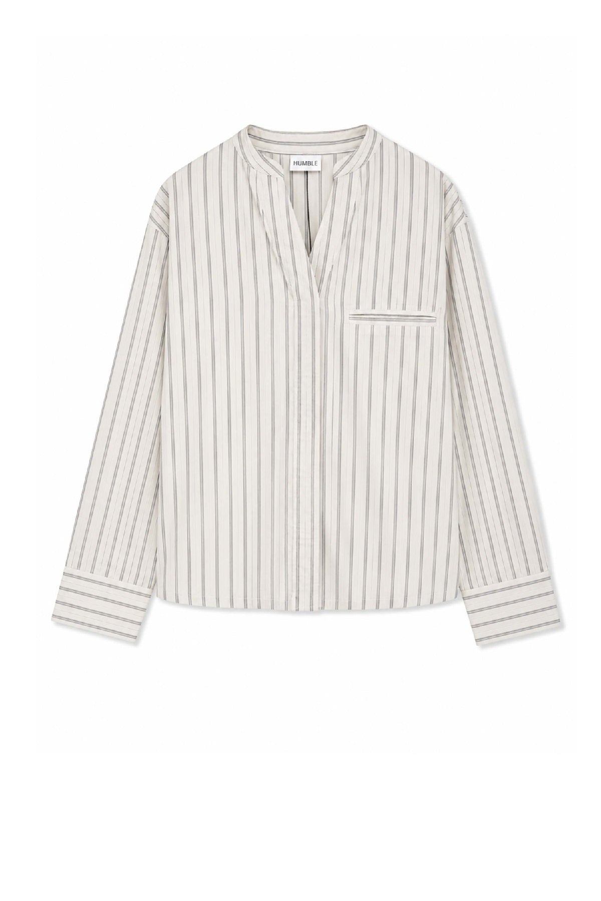 Humble by Sofie PAULAHBS SHIRT, Lt grey combi