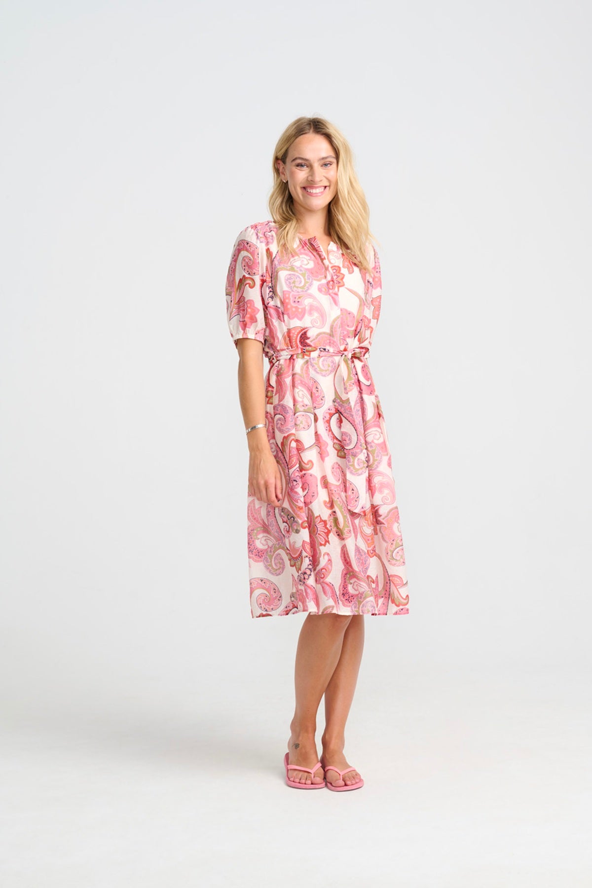 Costamani Daffodil Dress, Pink flower