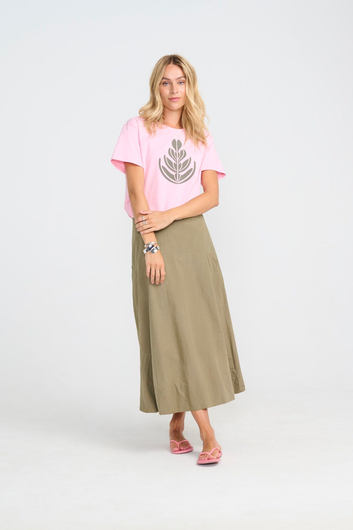 Costamani Jake Skirt, Army