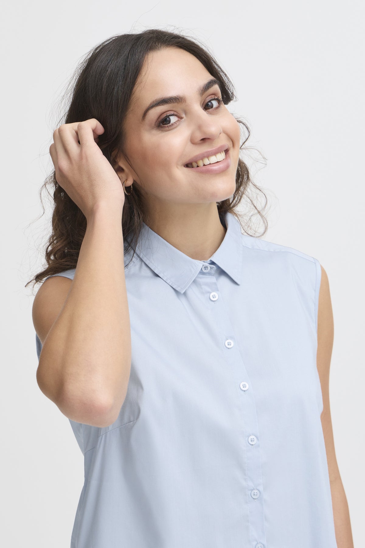 Fransa FRZASHIRT 4 Shirt, Cashmere Blue