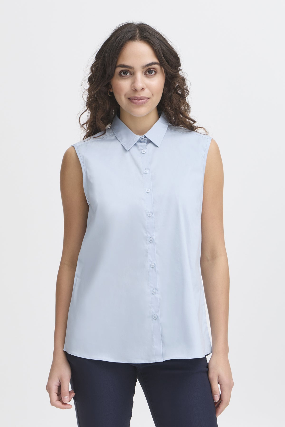 Fransa FRZASHIRT 4 Shirt, Cashmere Blue