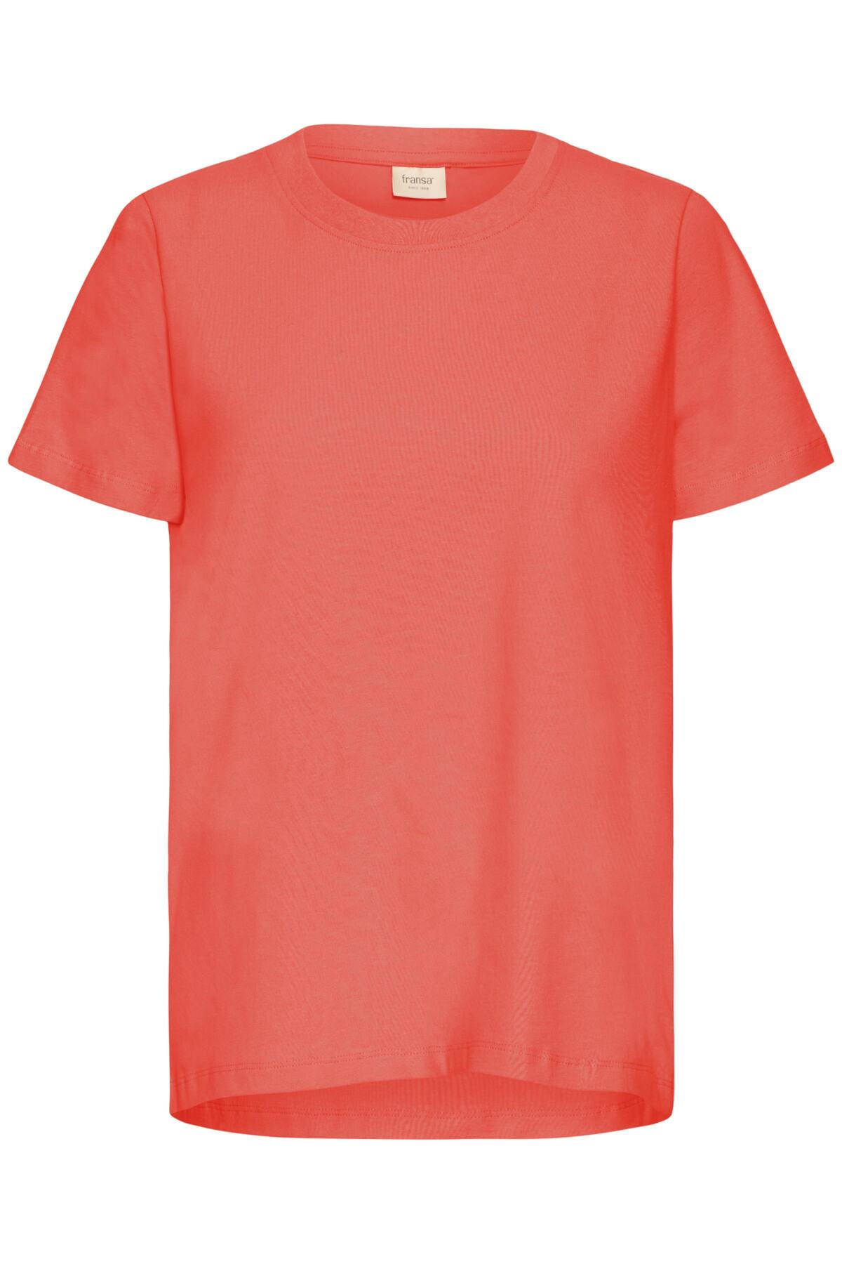 Fransa Zashoulder 1 T-shirt, Cayenne