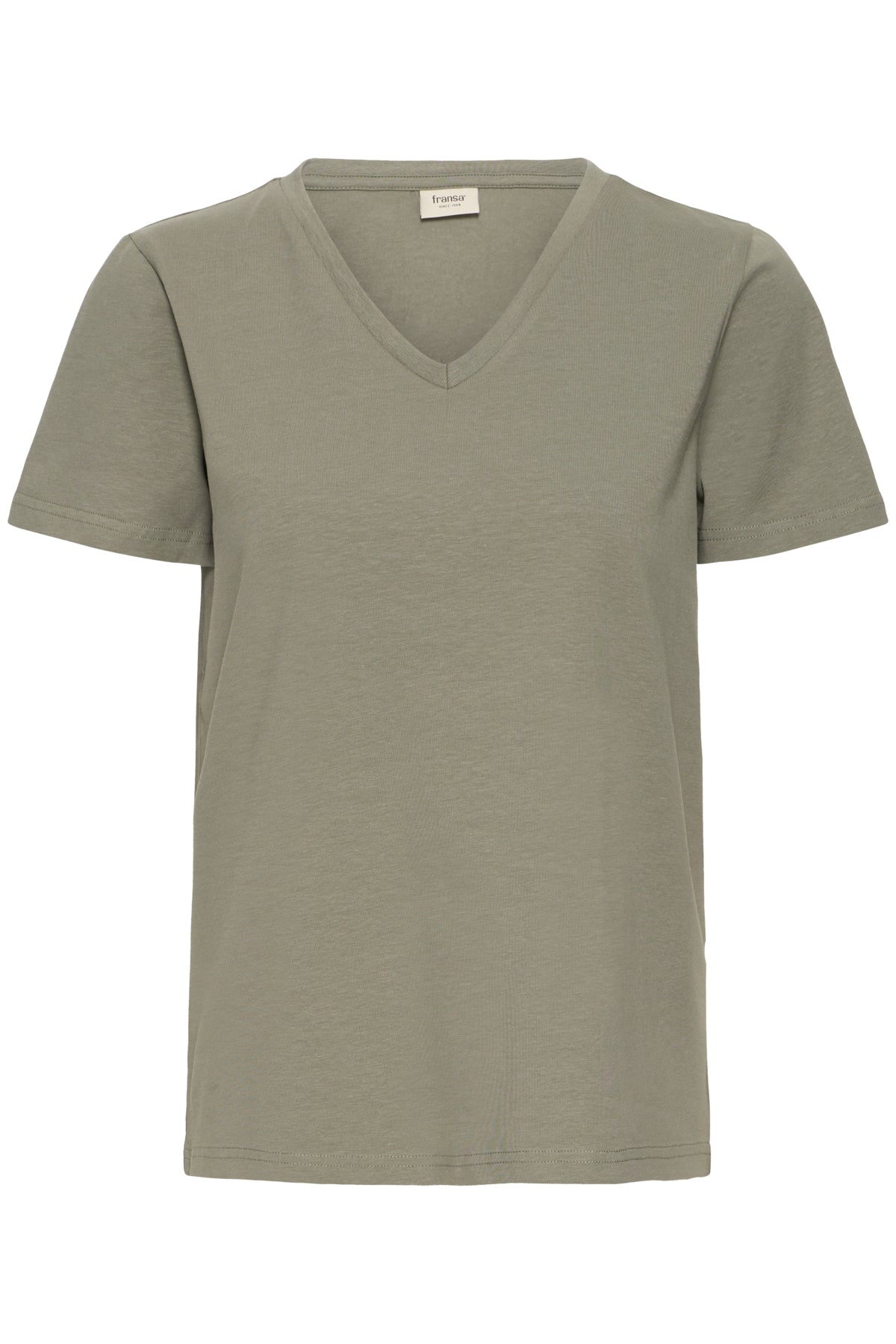 Fransa FRZASHOULDER TEE 1, Agave Green