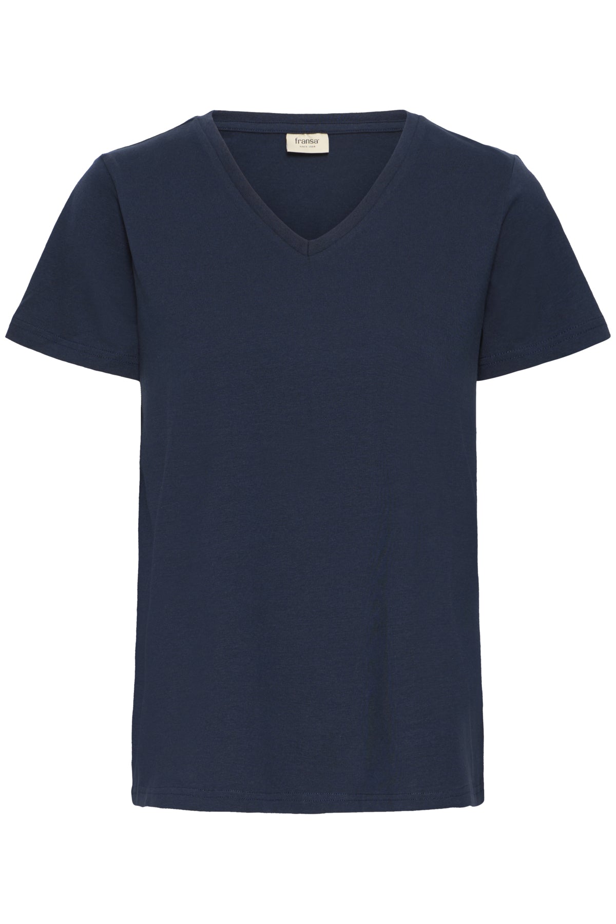 Fransa FRZASHOULDER TEE 1, Dark Peacoat