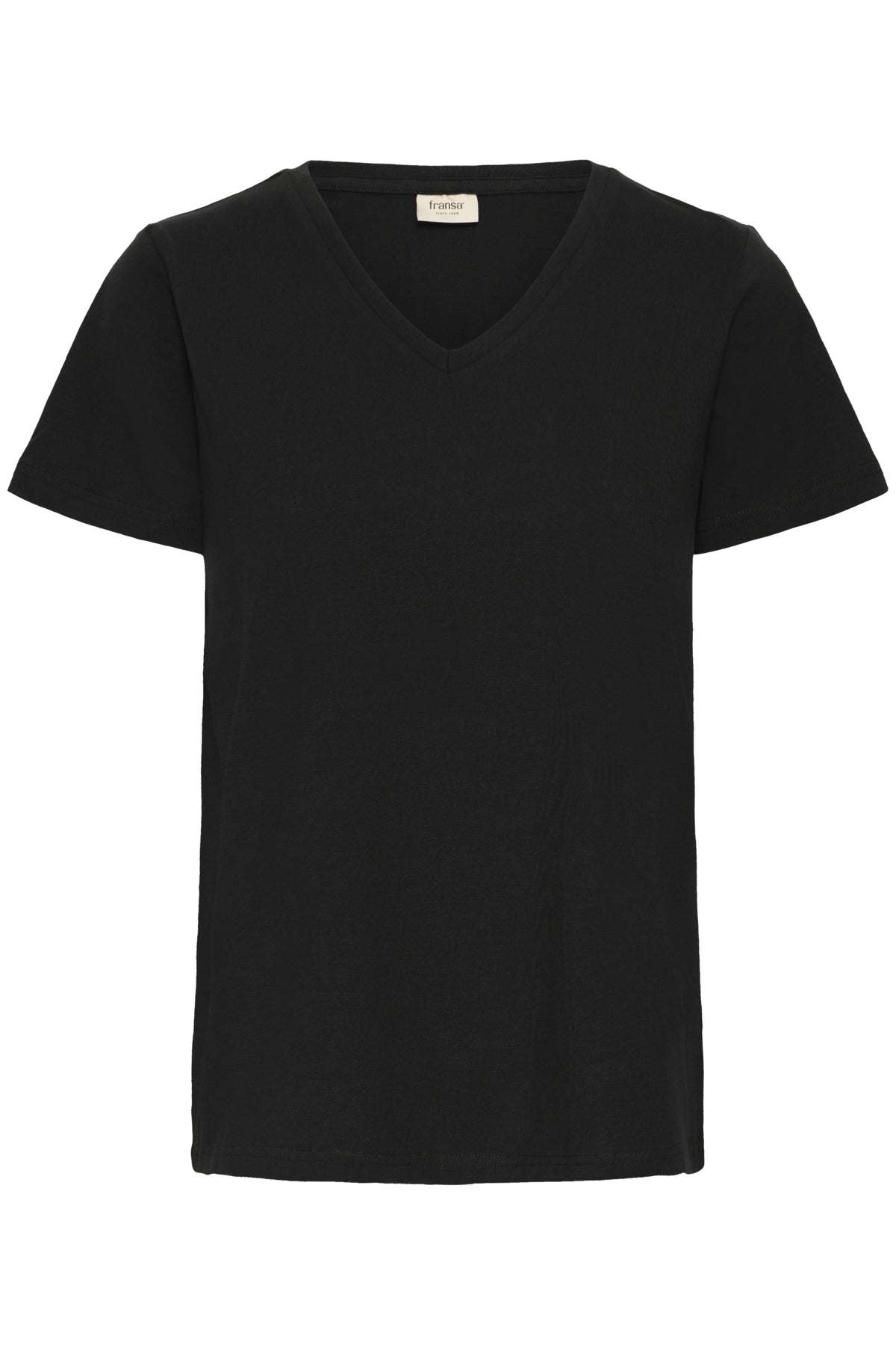 Fransa FRZASHOULDER TEE 1, Black