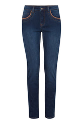 Fransa FRLISSI TESSA JEANS 2, Indigo Blue Denim