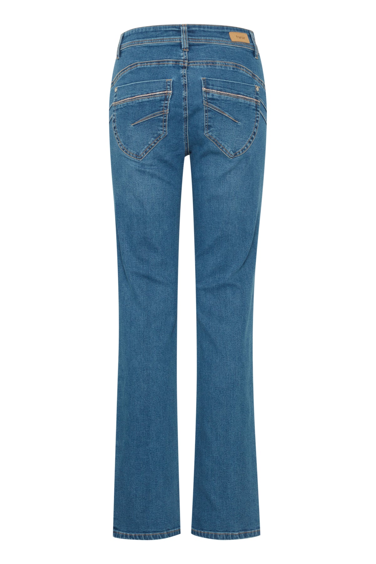 Fransa FRFRIDA PAM JEANS 1, Mid Blue denim