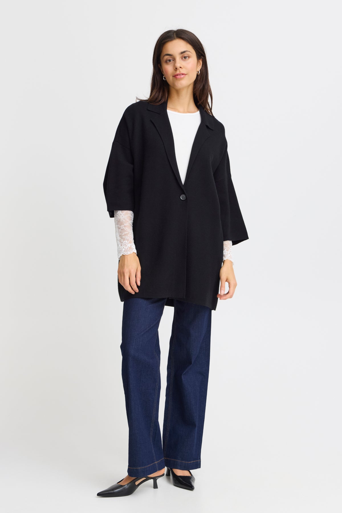 Fransa FRSALLY Cardigan 4, Black