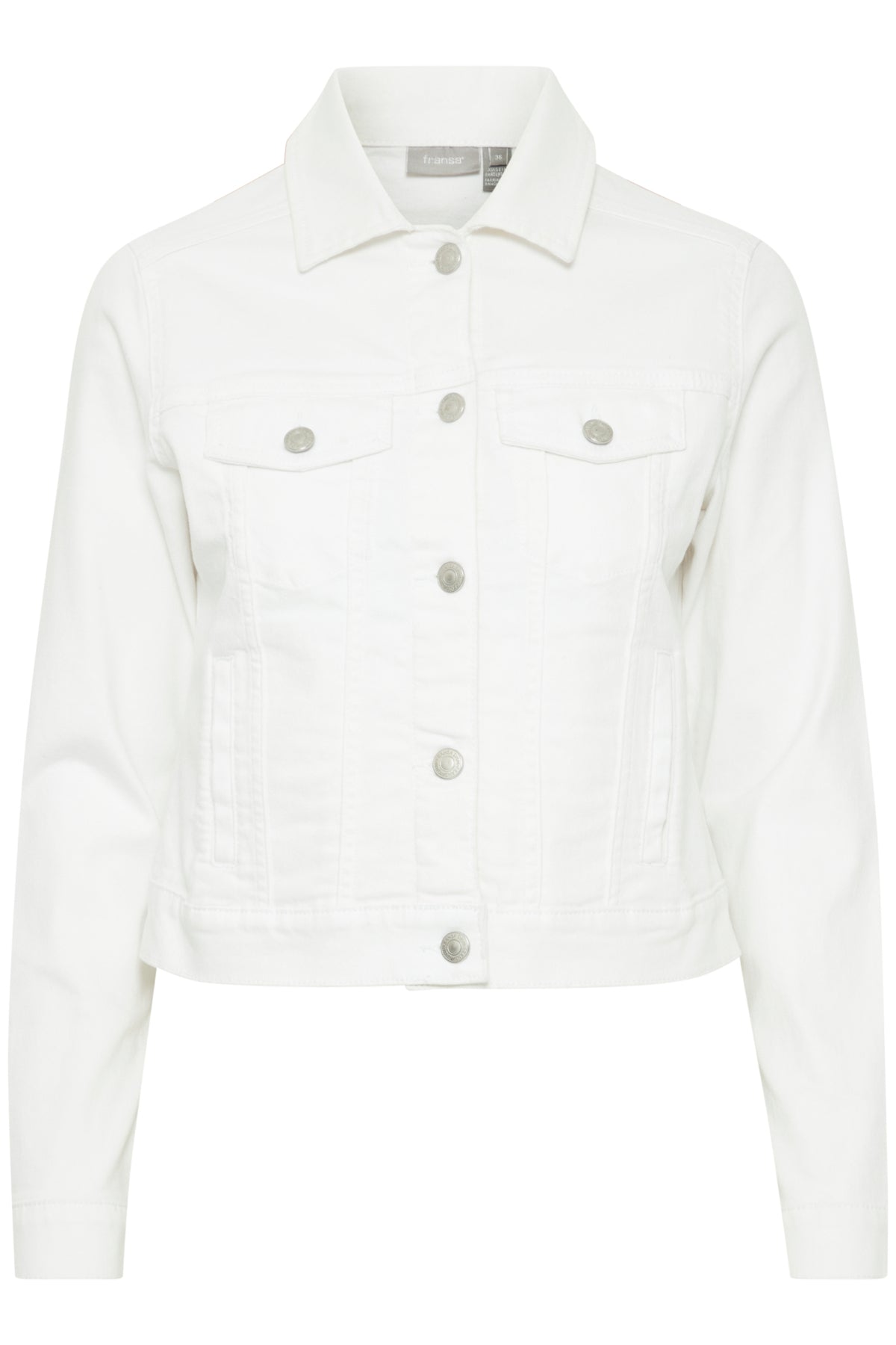 Fransa FXDENIMA JAKKE 1, Antique white denim