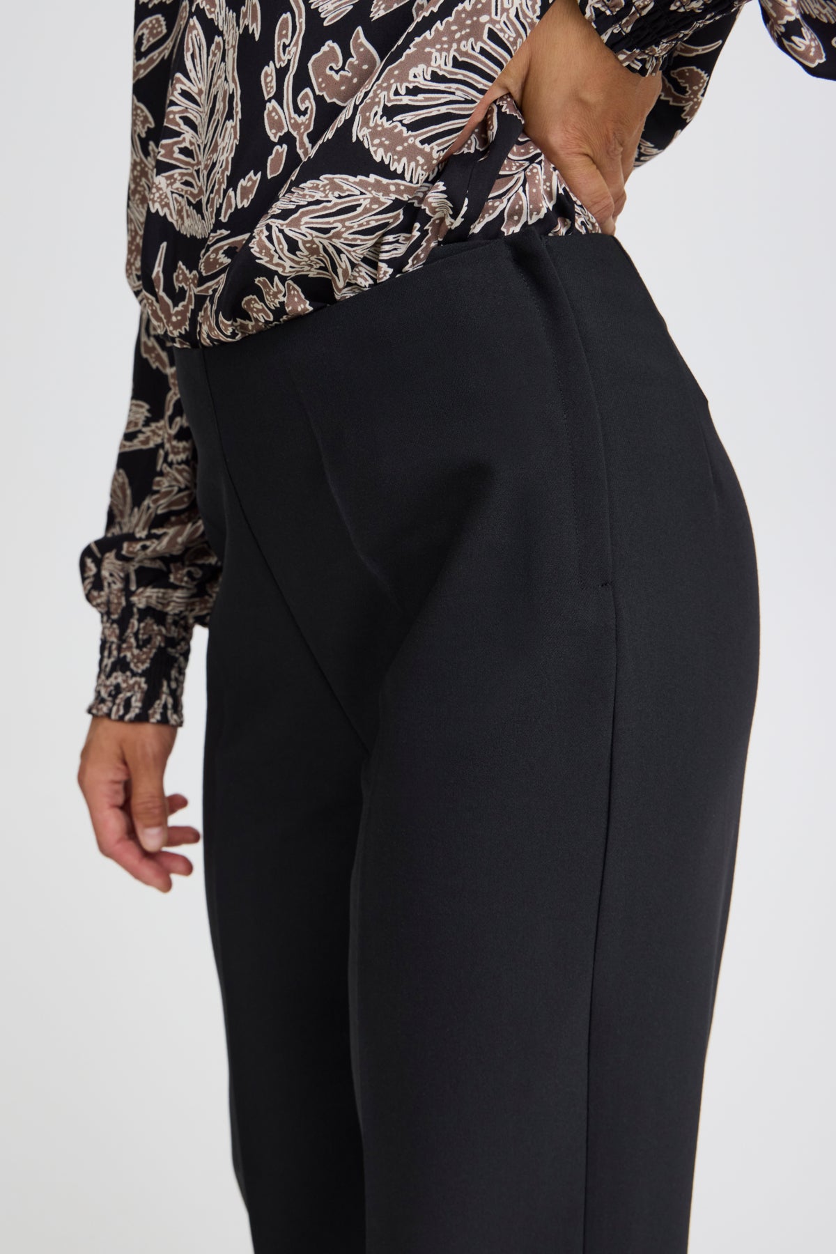 Fransa FRABIGAIL PANTS 1, Black