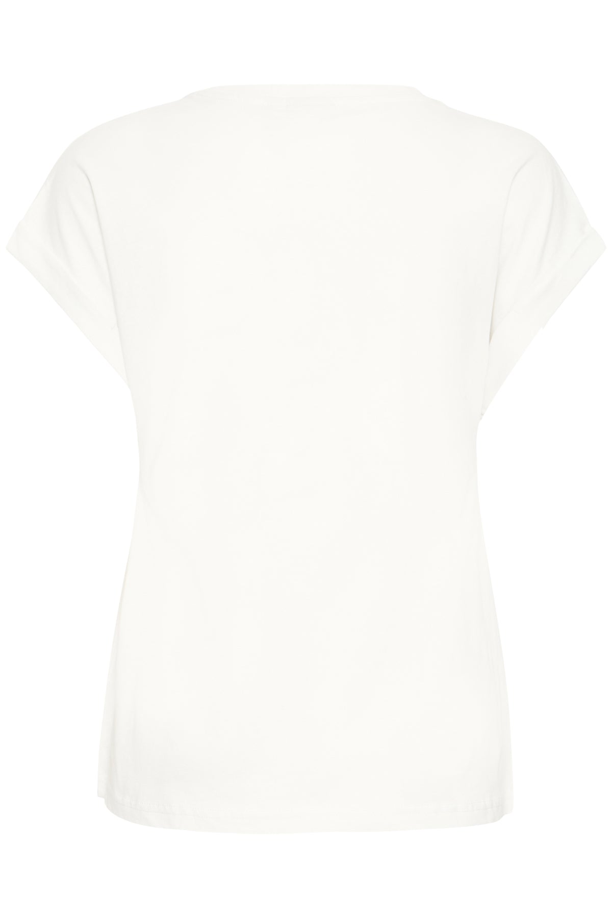 Fransa FREDENA T-shirt, Blanc de Blanc melange