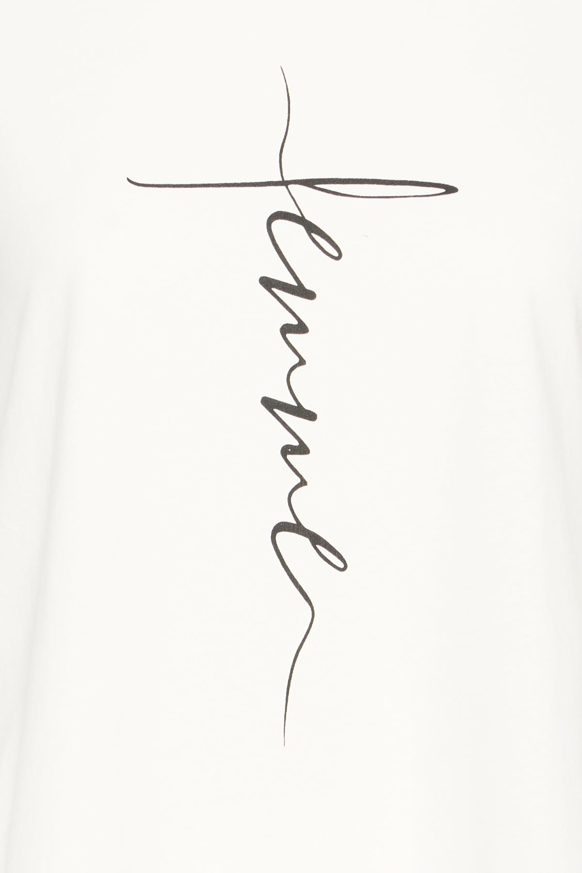 Fransa FREDENA T-shirt, Blanc de Blanc melange