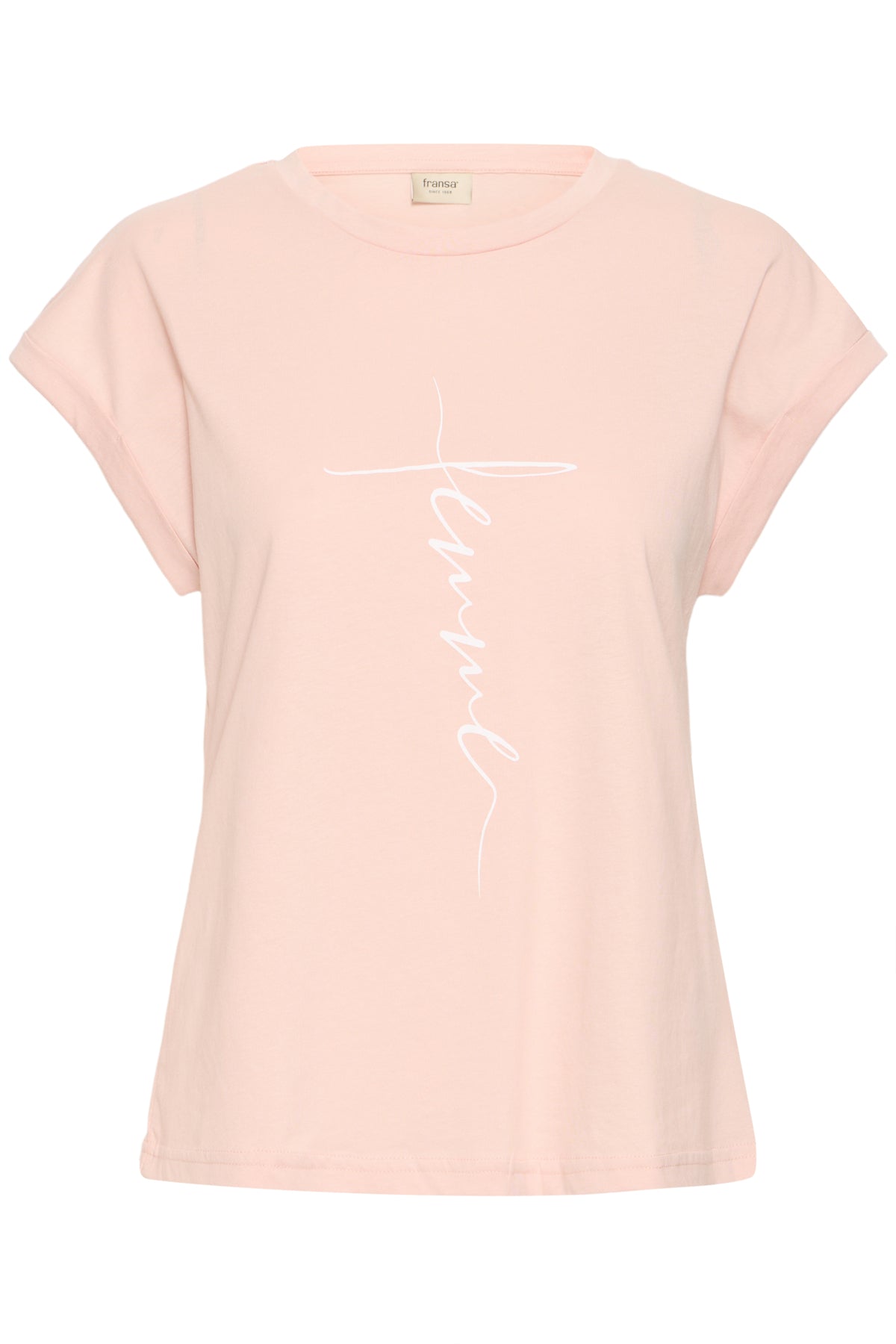 Fransa FREDENA T-shirt, Rose Smoke mix