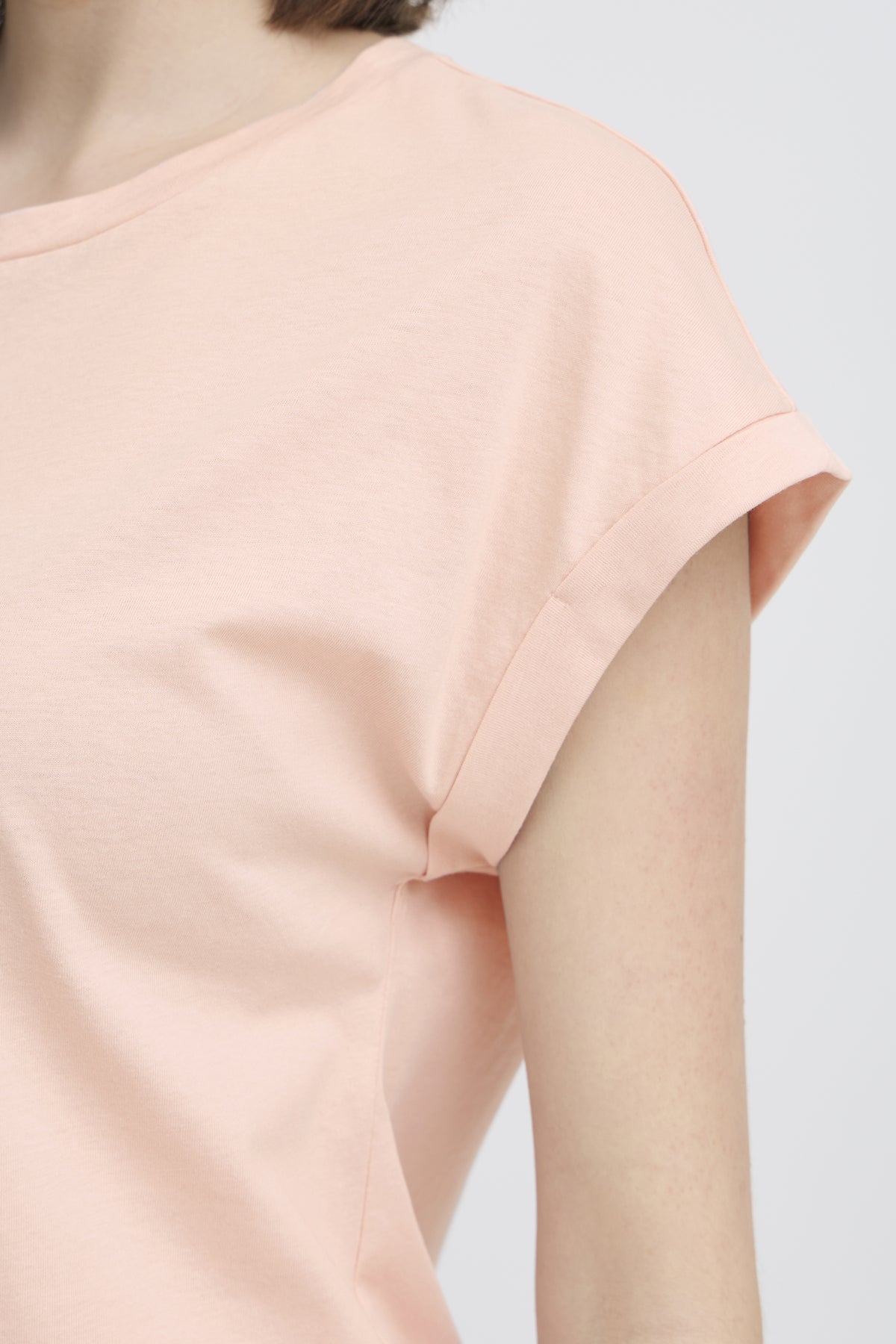 Fransa FREDENA T-shirt, Rose Smoke mix