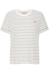 Fransa FRAMORA TEE 1, Blanc de Blanc mix