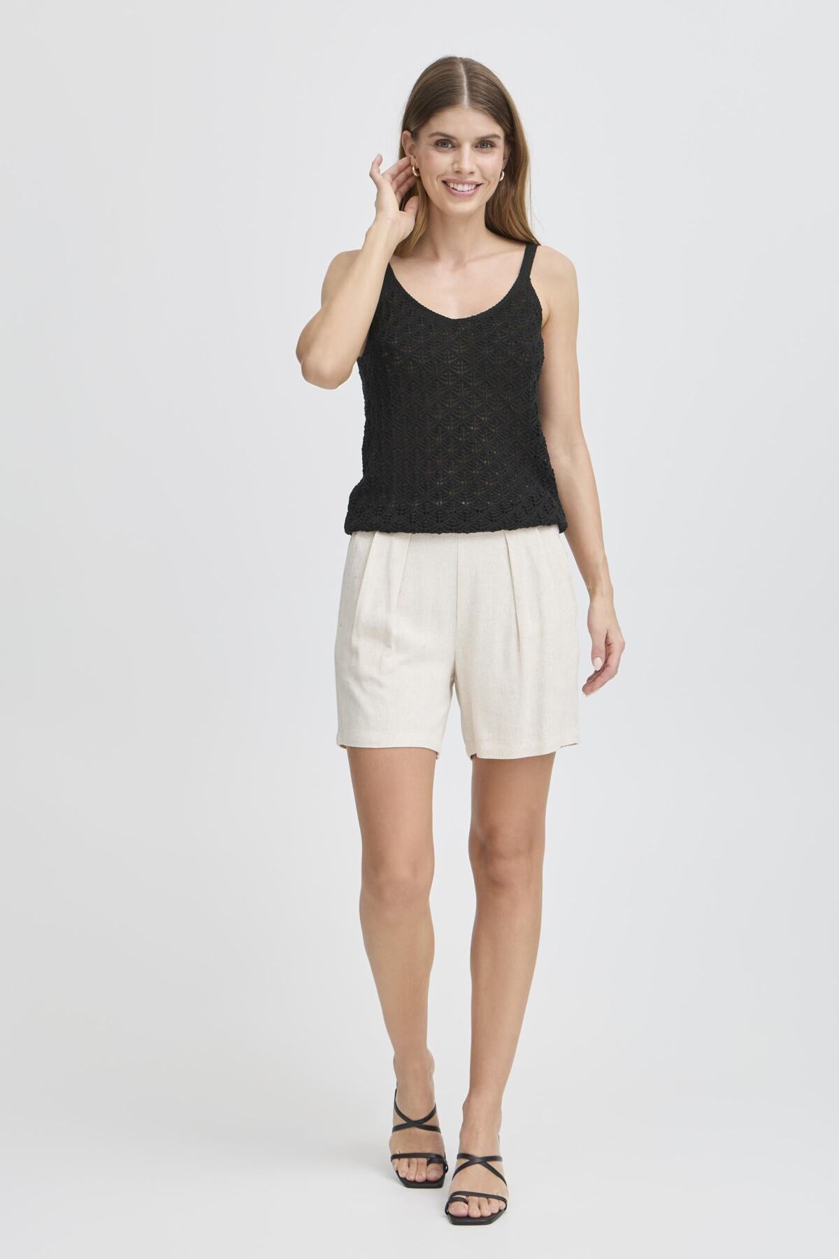 Fransa FRODA Top, Black