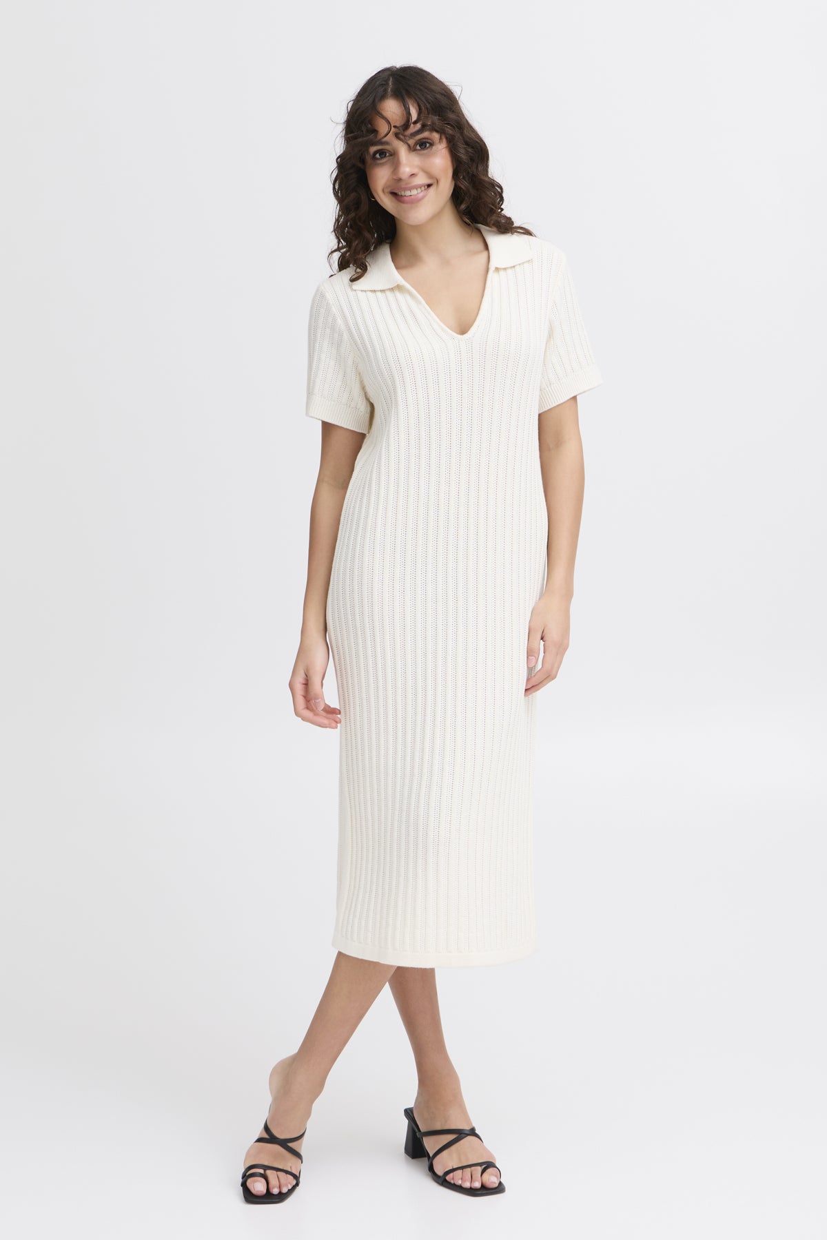Fransa FROFELINA DRESS 1, Whisper White