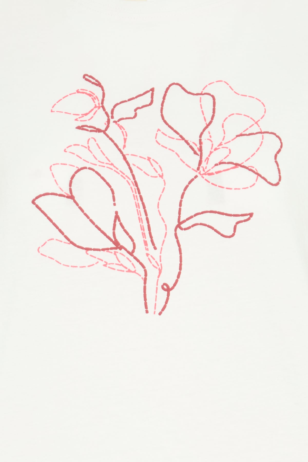 Fransa FRALLI TEE 2, Blanc de Blanc mix