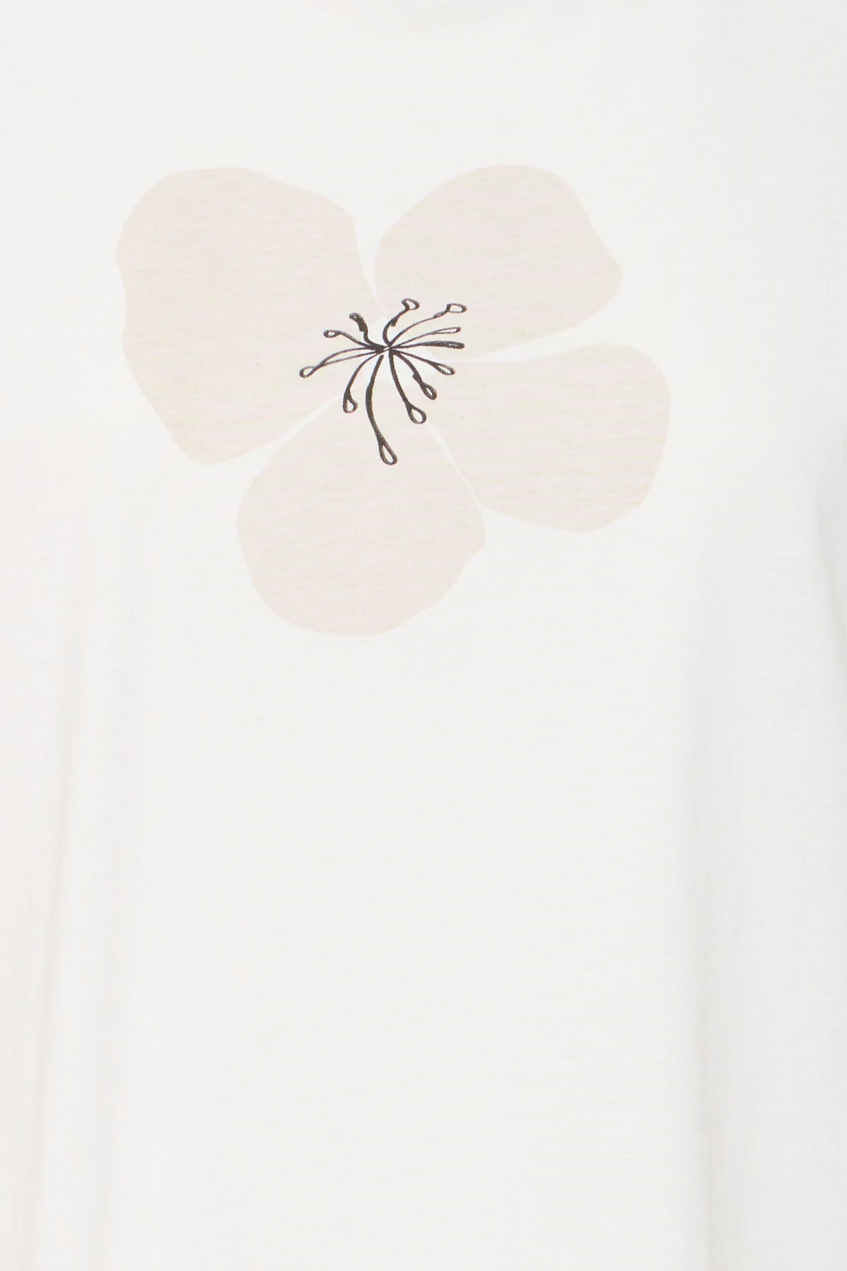 Fransa FRMAYRA T-shirt, Blanc de Blanc mix