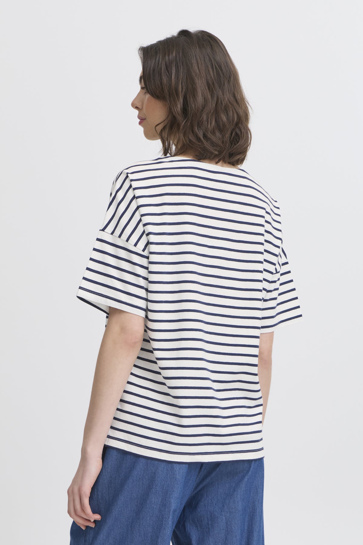 Fransa FRSIVA TEE 7, Navy Blazer mix