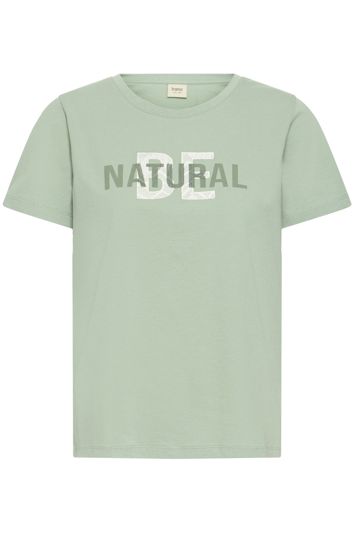 Fransa FRVIAS TEE 1, Iceberg Green mix