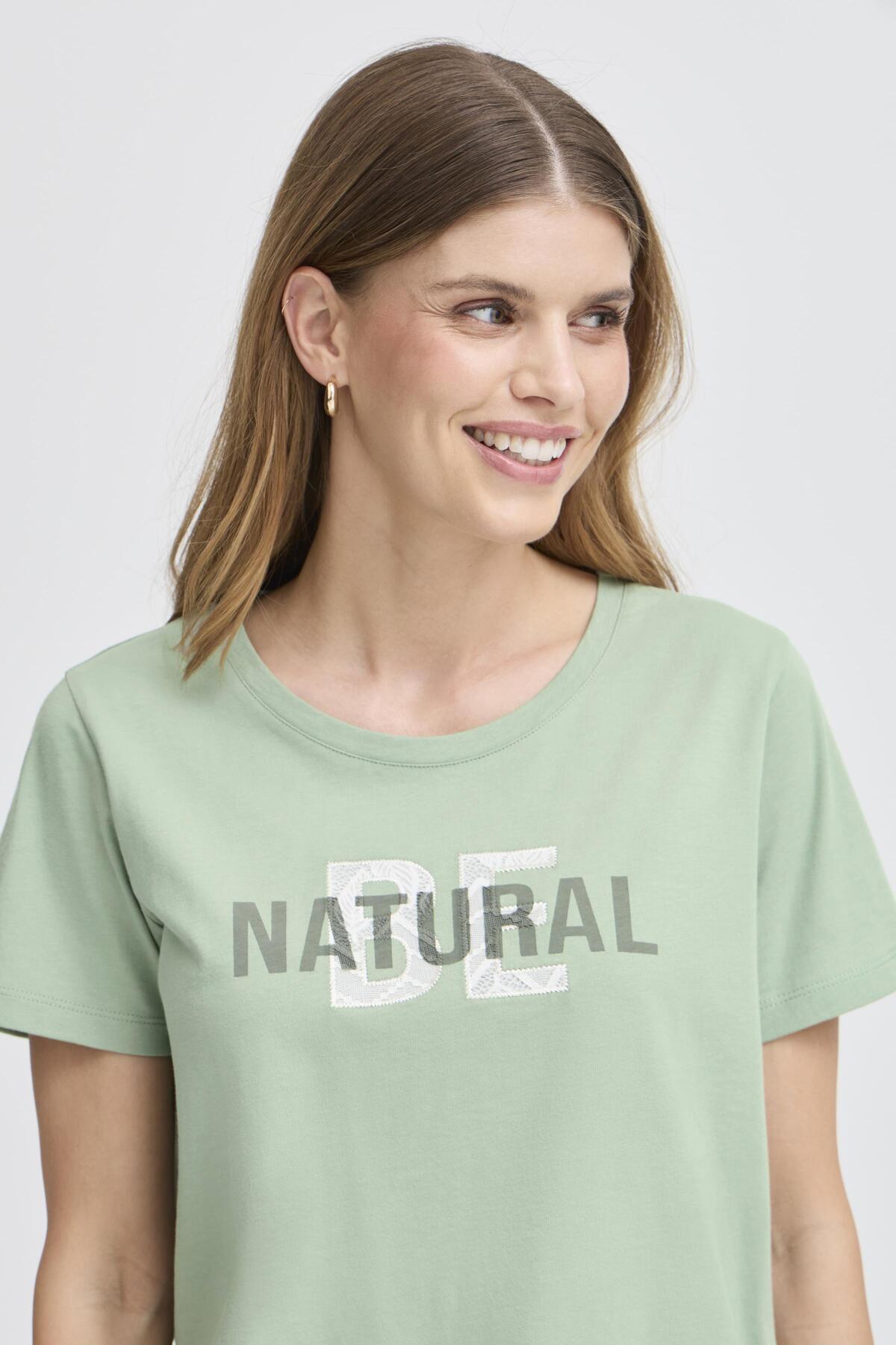 Fransa FRVIAS TEE 1, Iceberg Green mix