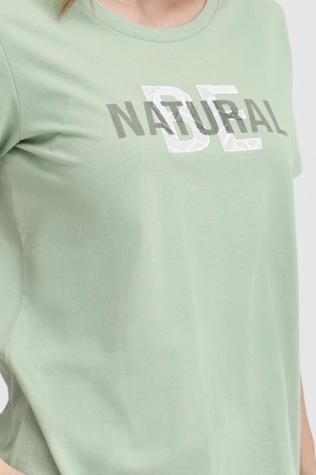 Fransa FRVIAS TEE 1, Iceberg Green mix