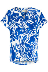 Fransa FRLOREN BLOUSE 2, Blue Iolite art