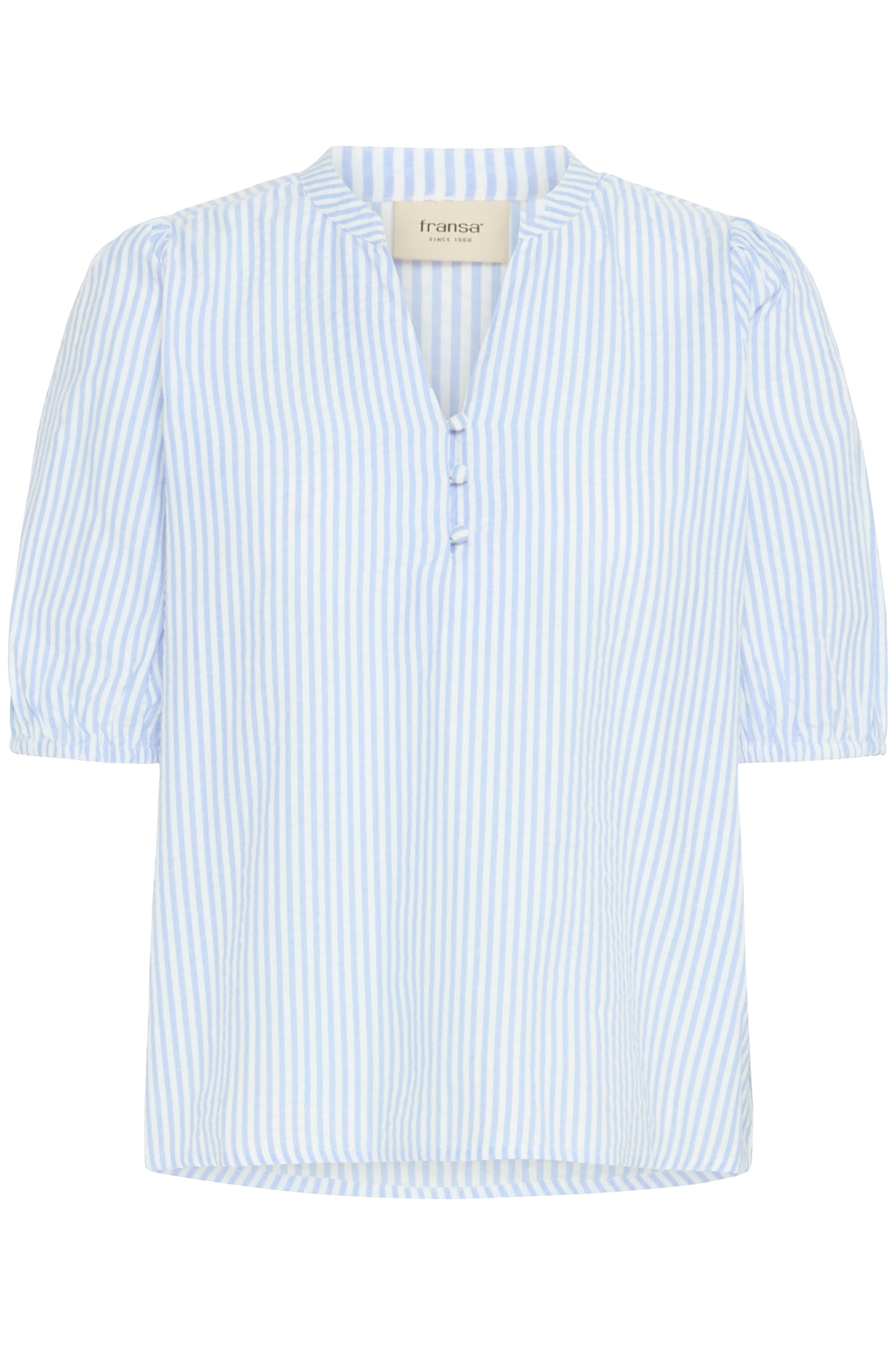 Fransa FrCayla Blouse 1, Cashmere Blue Stripes
