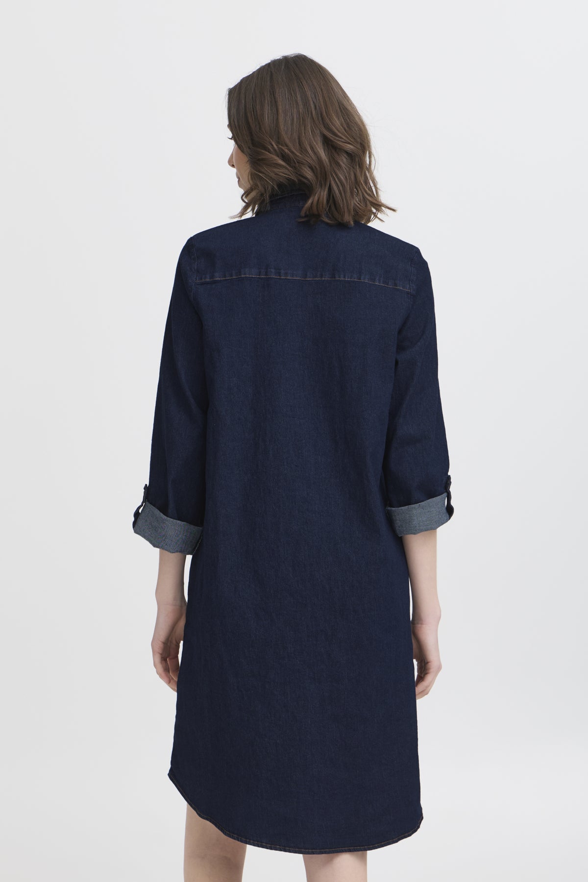 Fransa FRCHICAGO DRESS 5, RAW BLUE DENIM