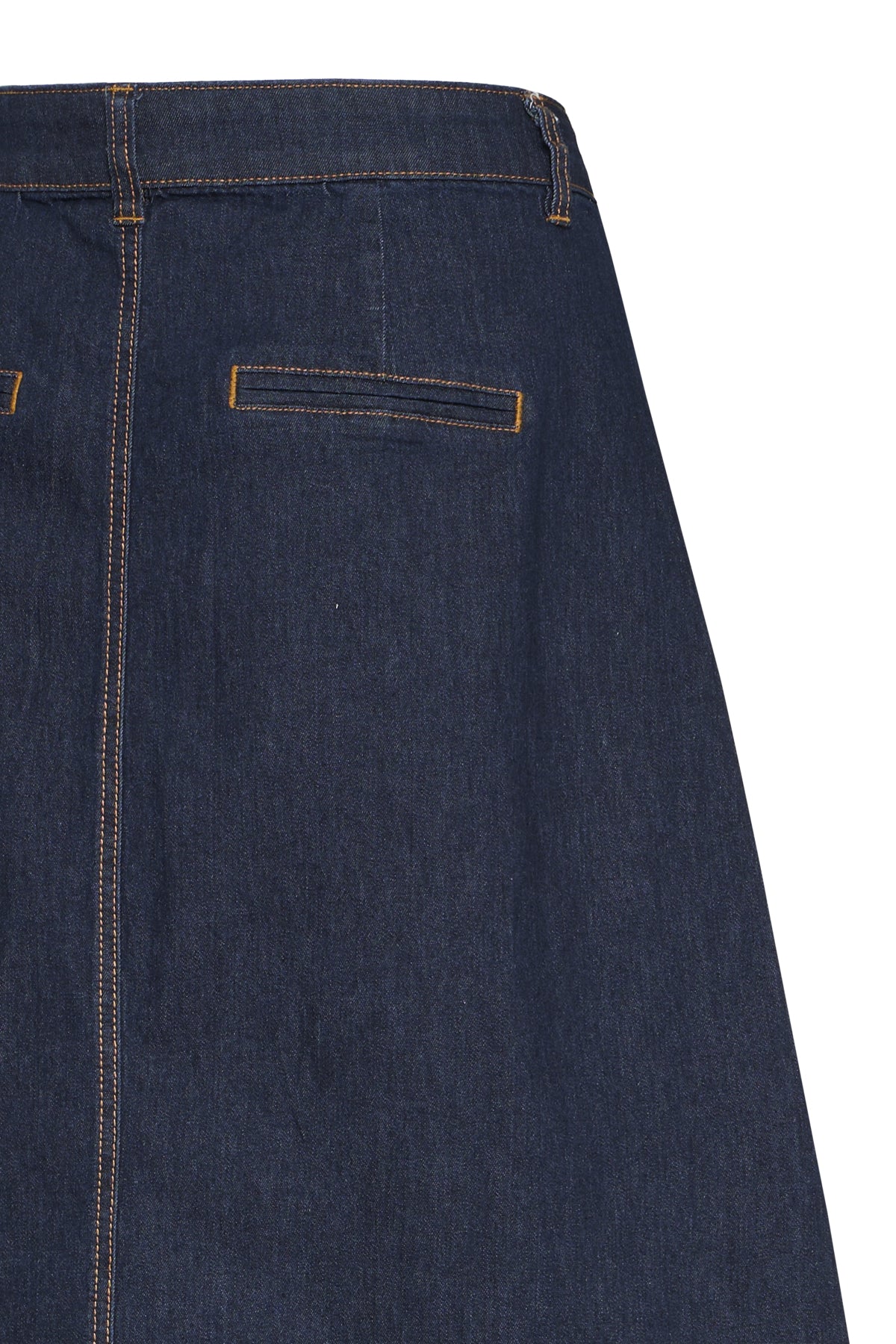 Fransa FRCHICAGO SKIRT 1, RAW BLUE DENIM