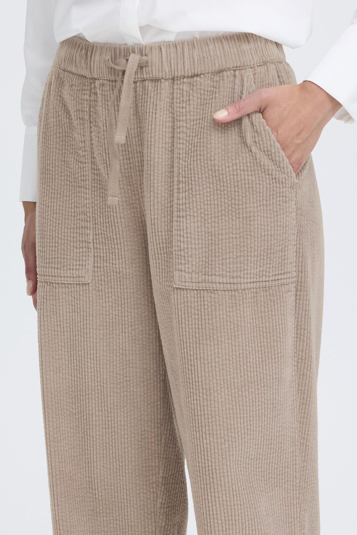 Fransa FRSALOMI PANTS 1, MOON ROCK