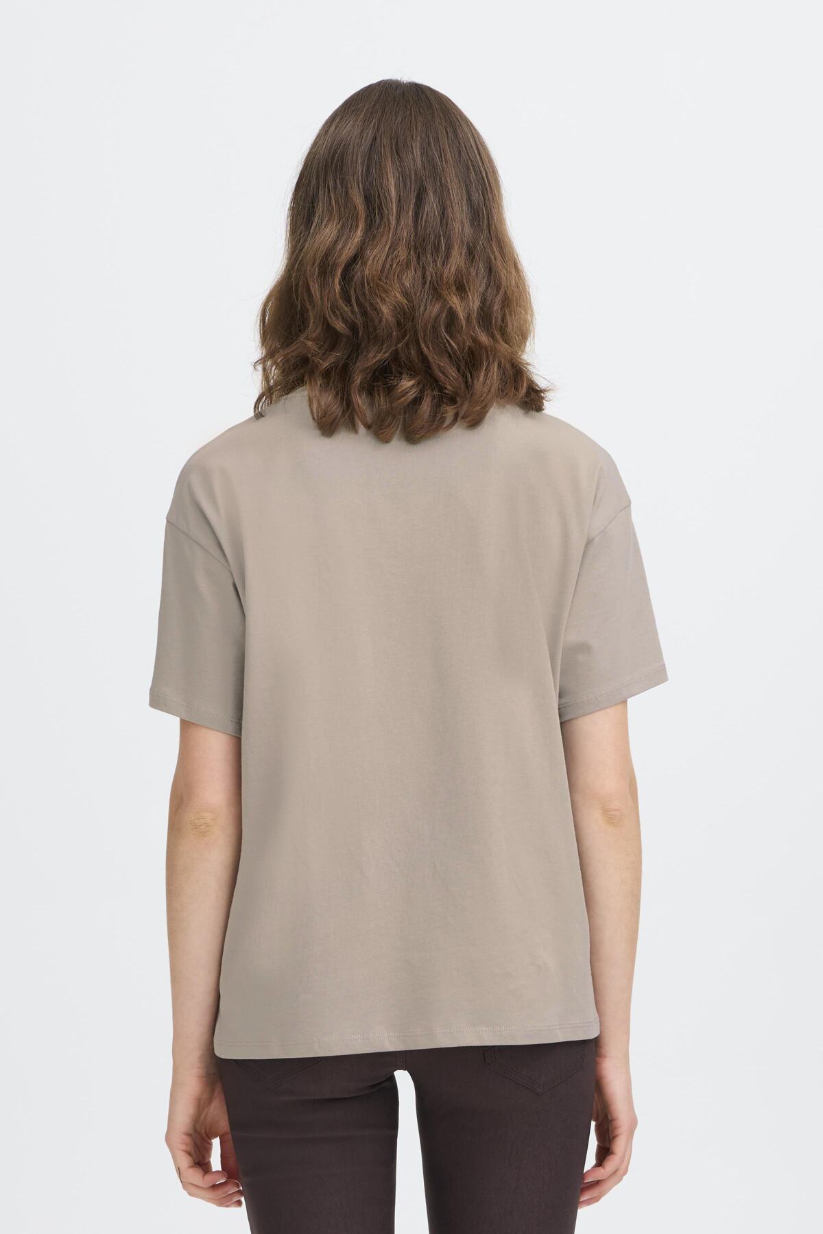 Fransa FRHAISLEY TEE 1, MOON ROCK