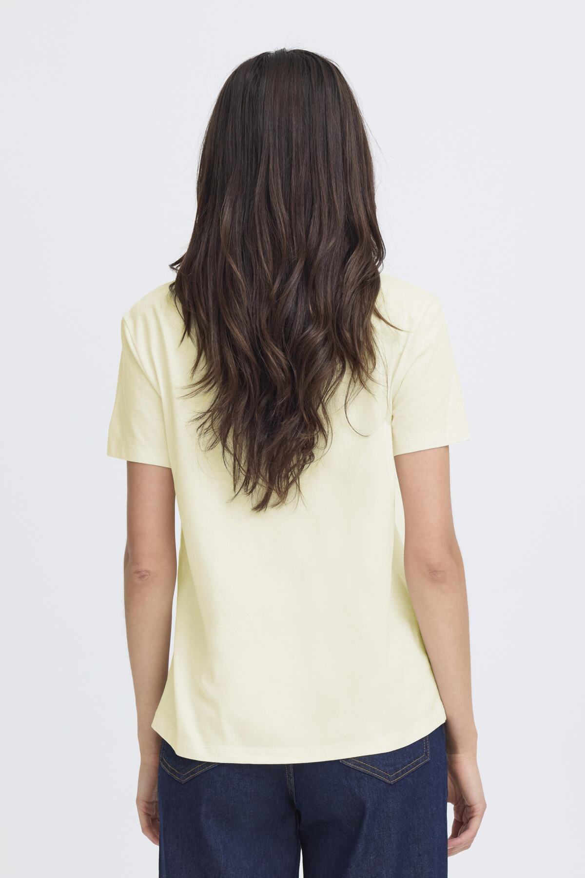 Fransa FRARIELLA TEE 1, WHISPER WHITE PUFF