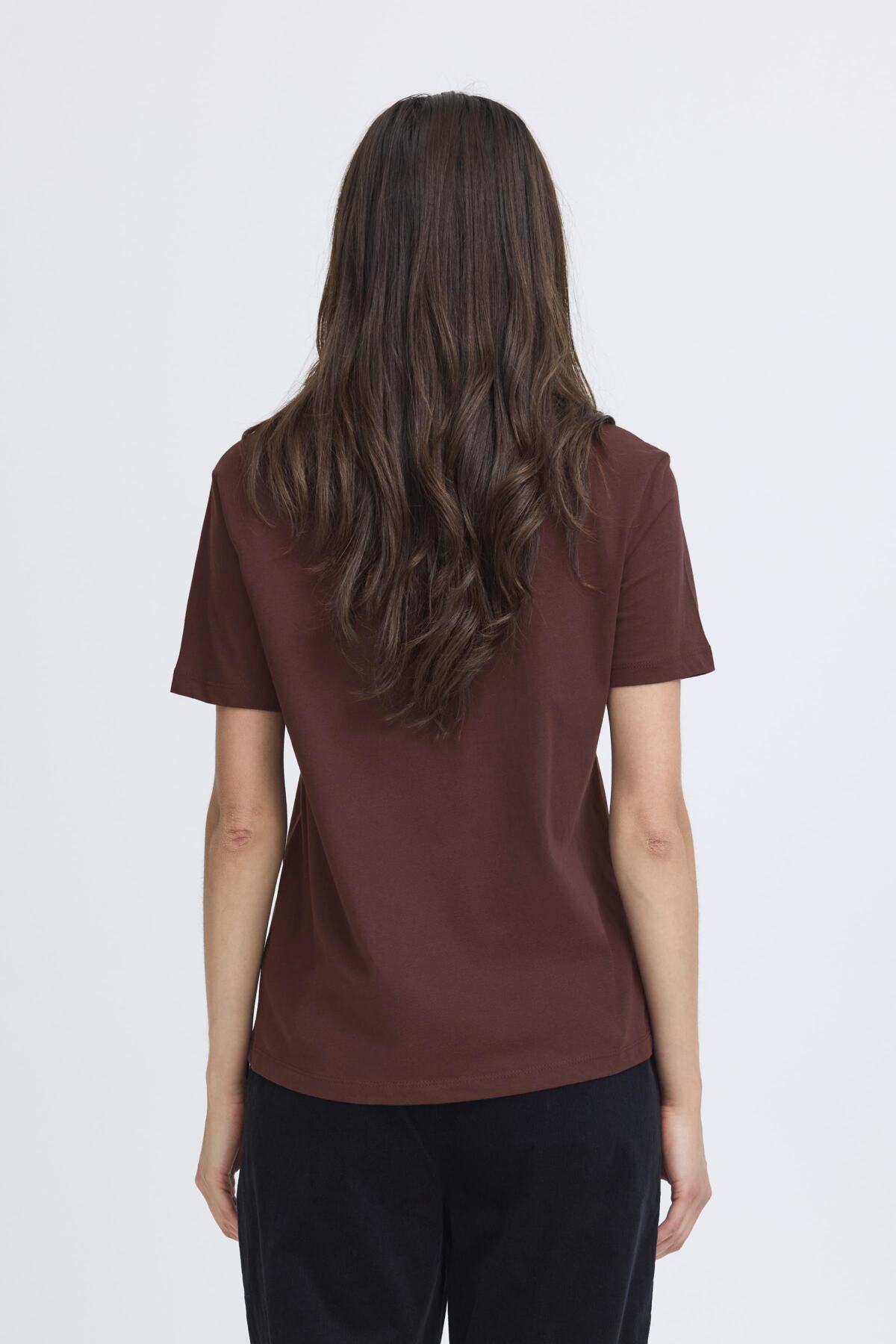 Fransa FRARIELLA TEE 1, FUDGE PUFF