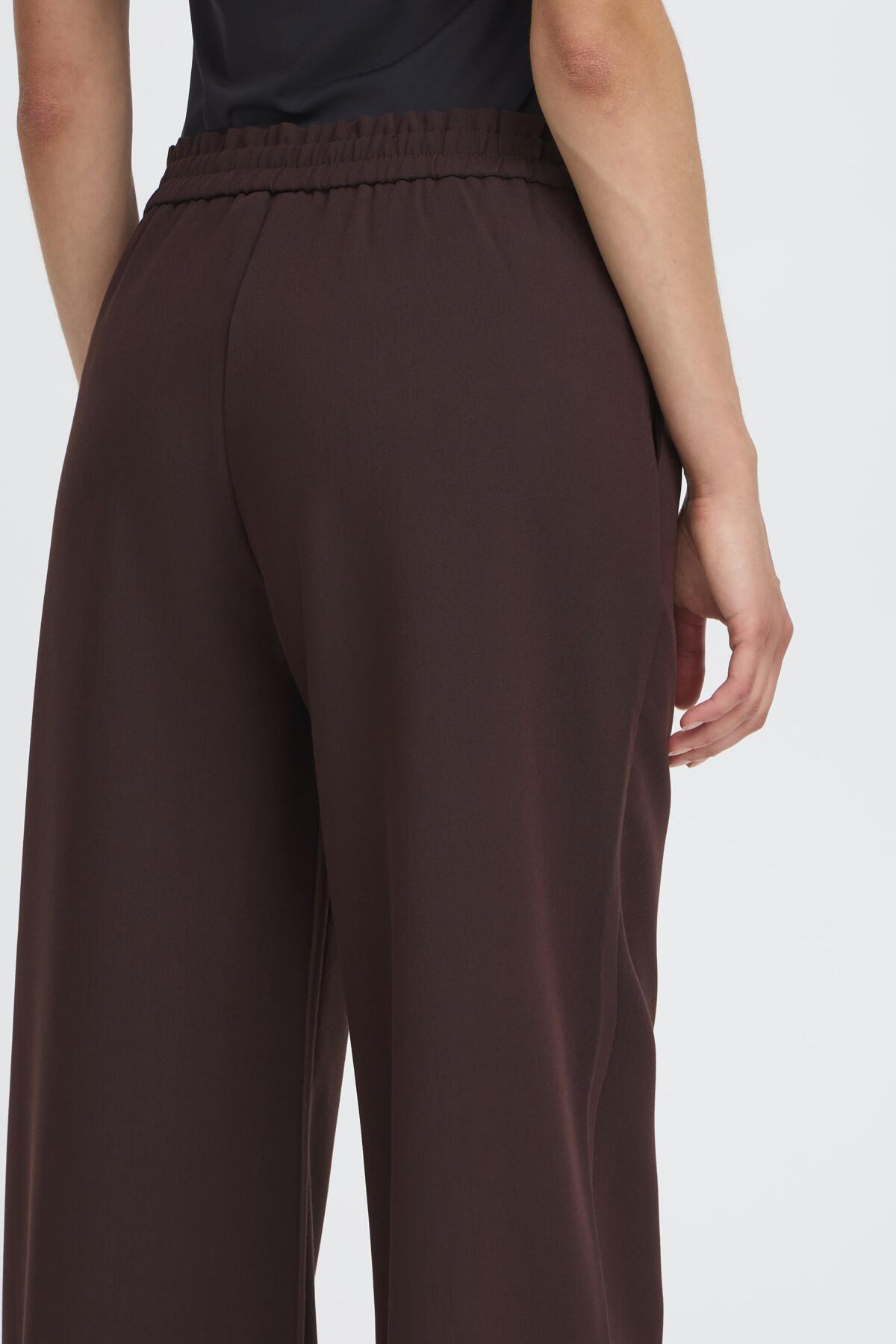 Fransa FRABIGAIL PANTS 5, Fudge Melange