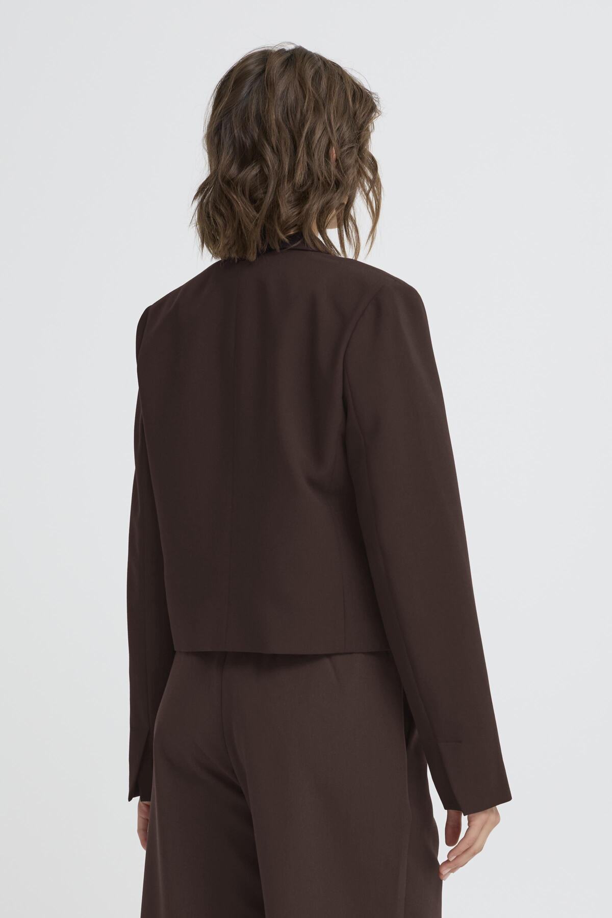 Fransa FRABIGAIL BLAZER 2, Fudge Melange
