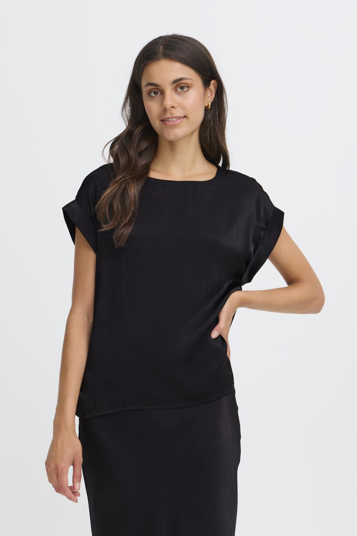 Fransa FRSHINA BLOUSE 2, Meteorite