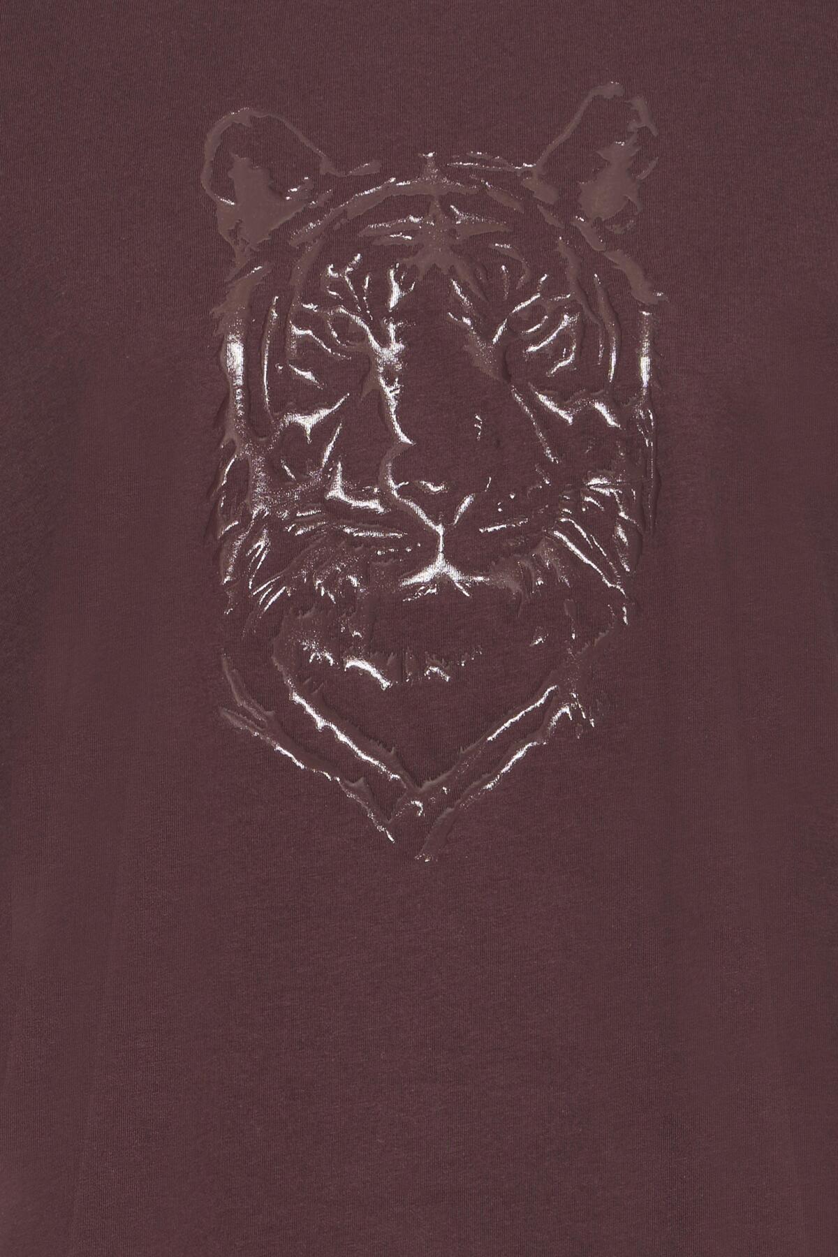Fransa FRLILIANA TEE 1, FUDGE TIGER