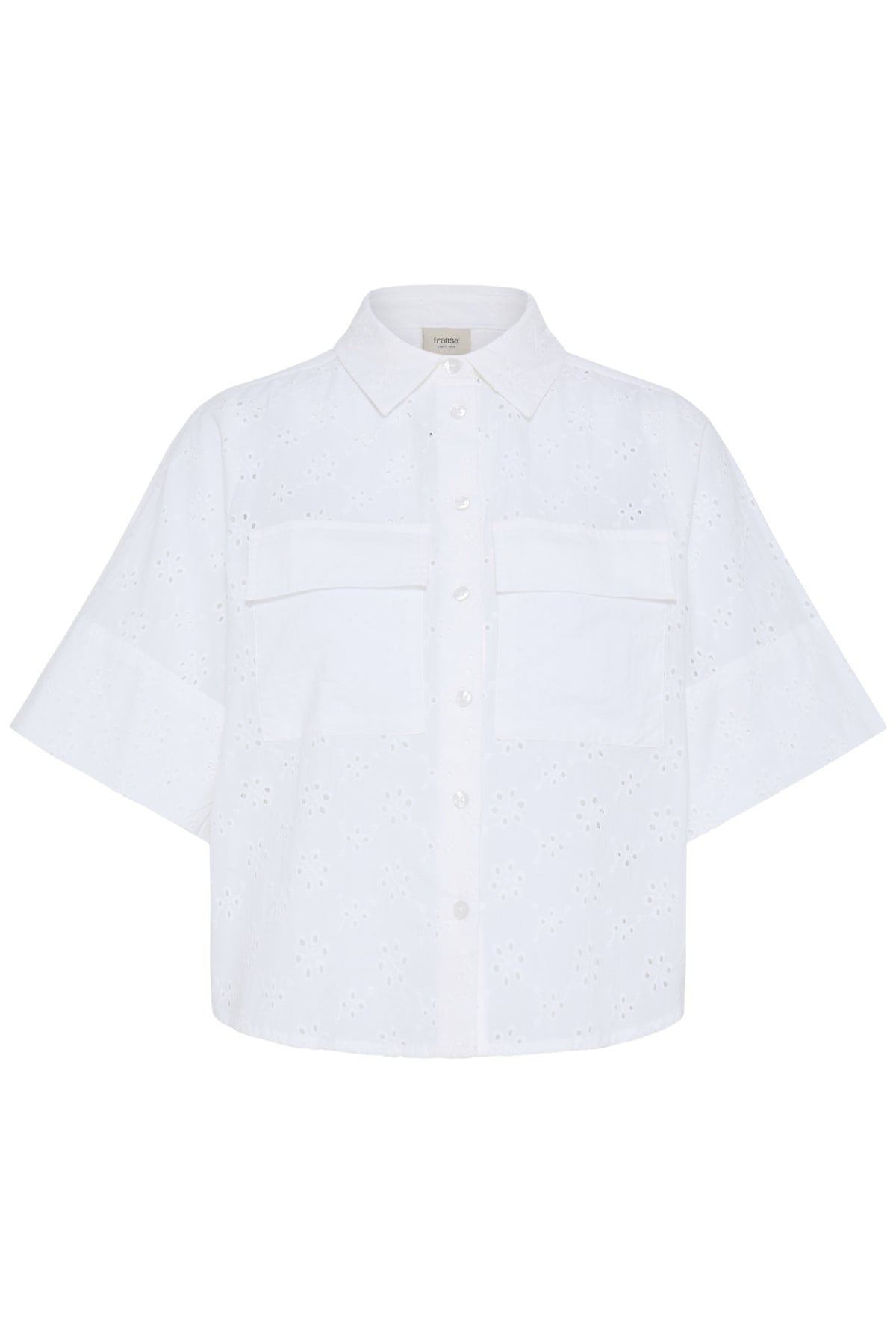 Fransa FRBLAIR SHIRT 1, Whisper White