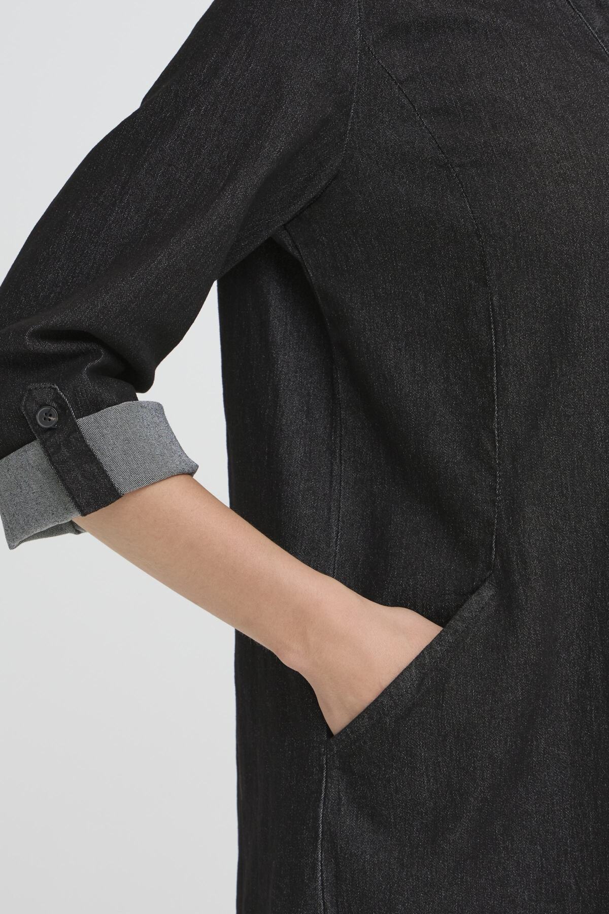 Fransa FRCHI DRESS 1, Black Denim