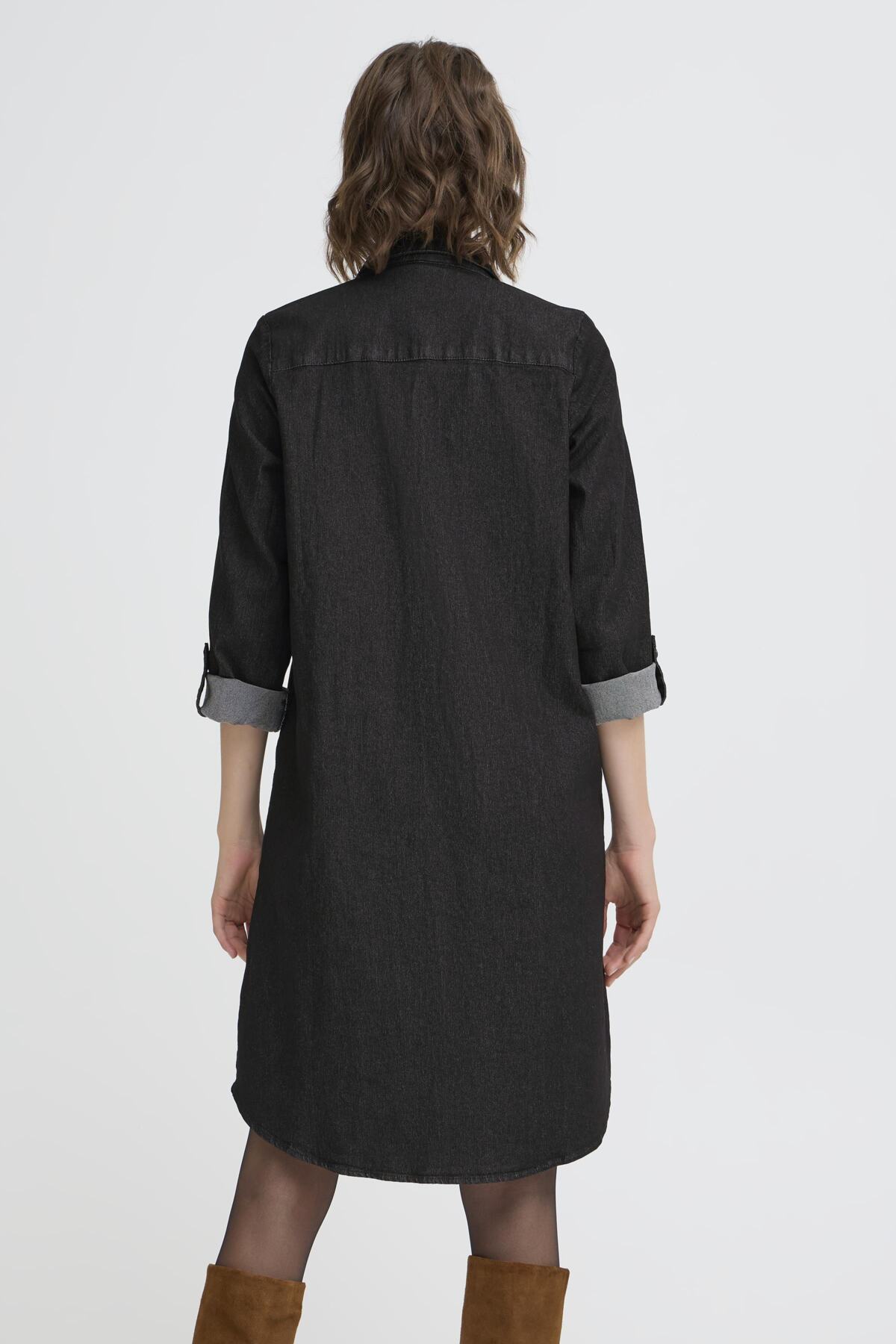 Fransa FRCHI DRESS 1, Black Denim