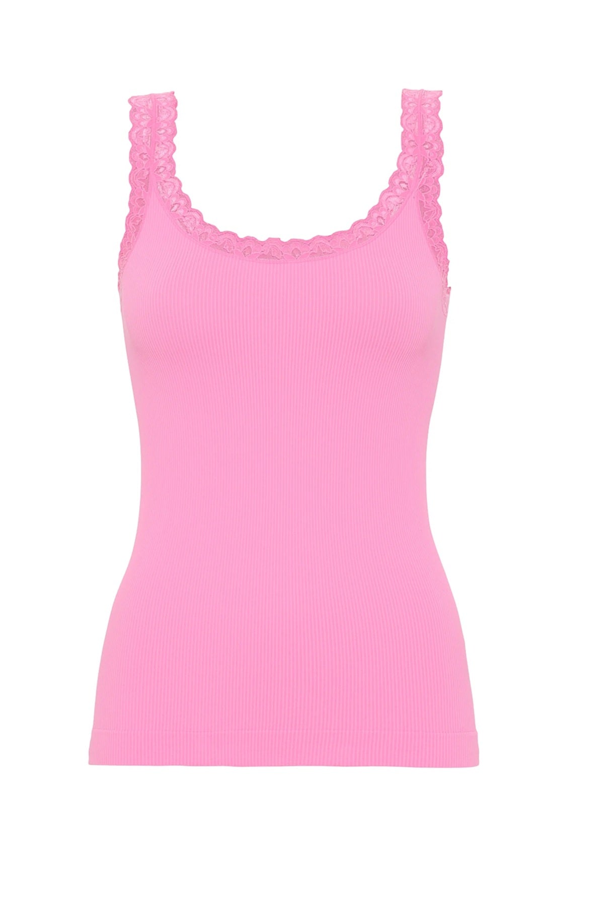 Tim & Simonsen Frida ribtop, Macaron