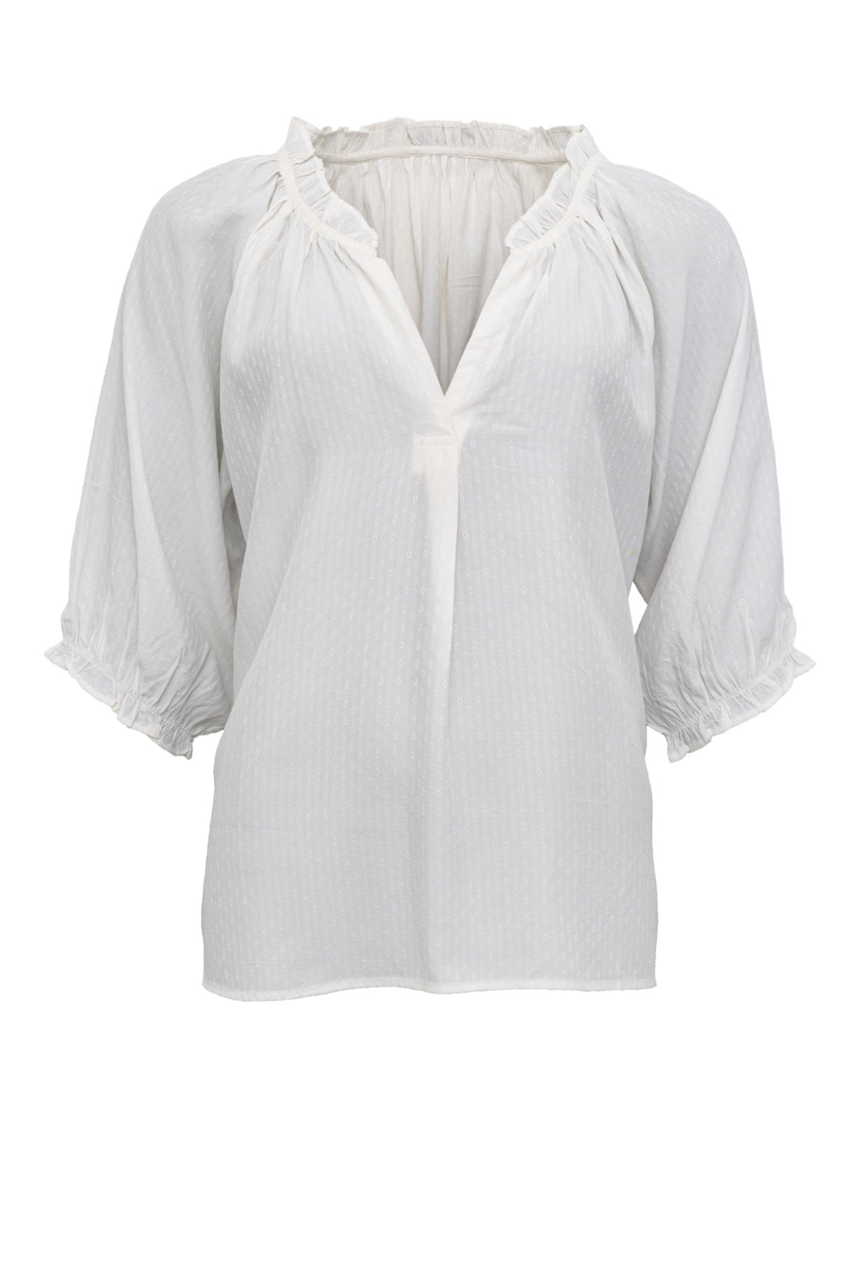 Costamani Betty Blouse, Whisper White