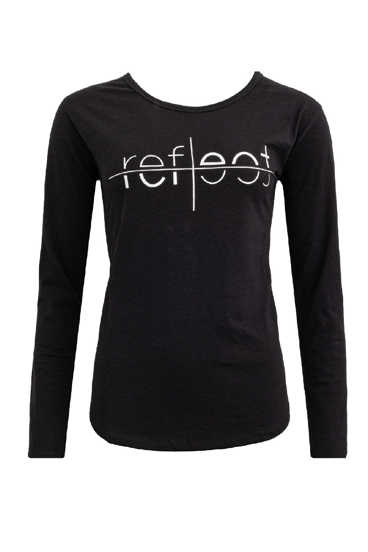 Costamani Reflect Tee, Black w/silver