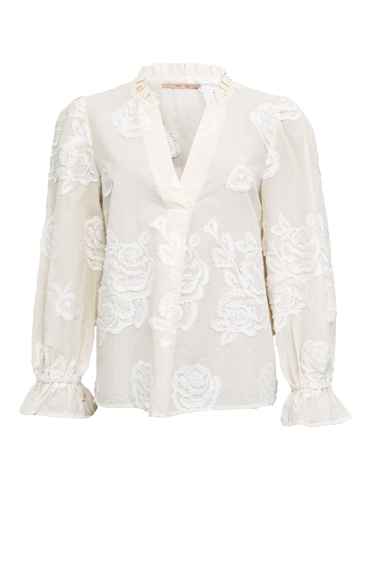 Costamani Miley Blouse, Whisper White/Flower