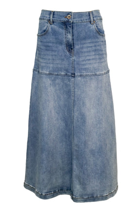 Costamani Coss Skirt, Blue Denim