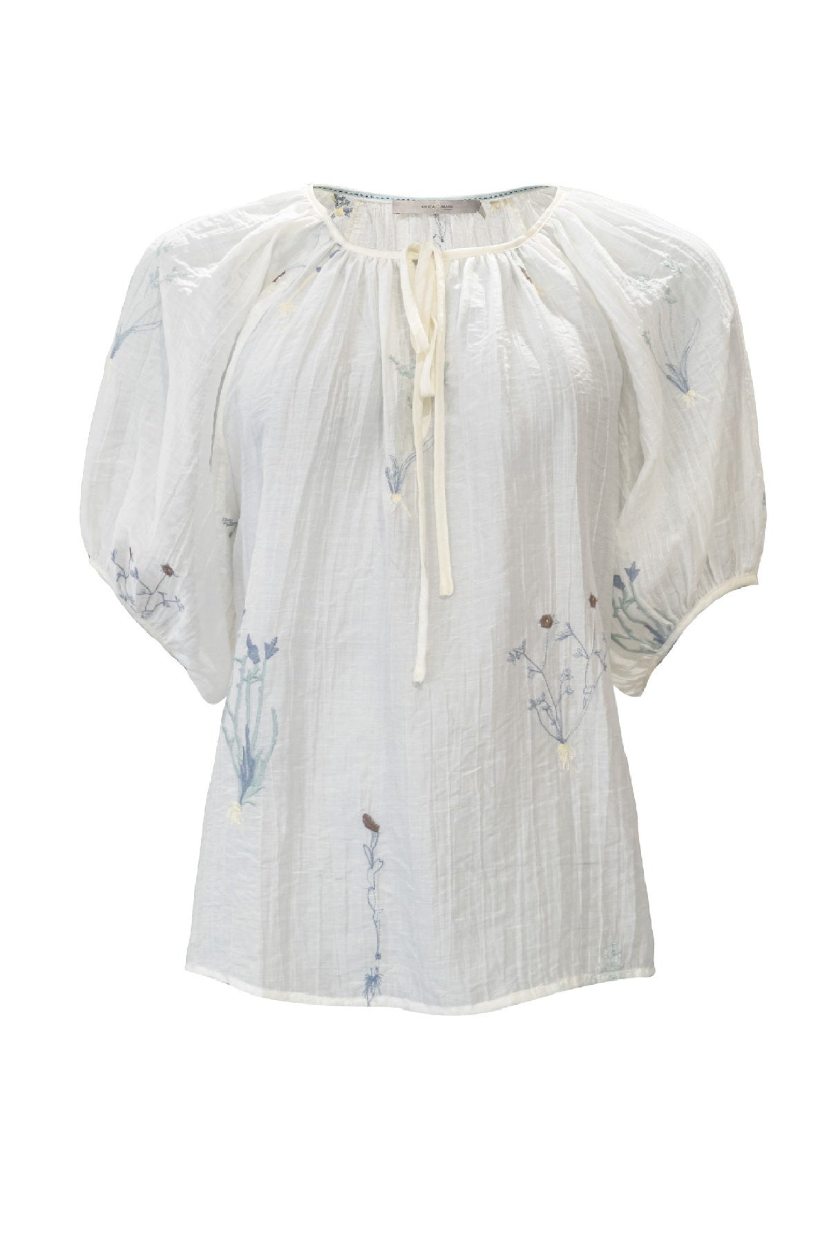 Costamani Louisa Blouse, White flower